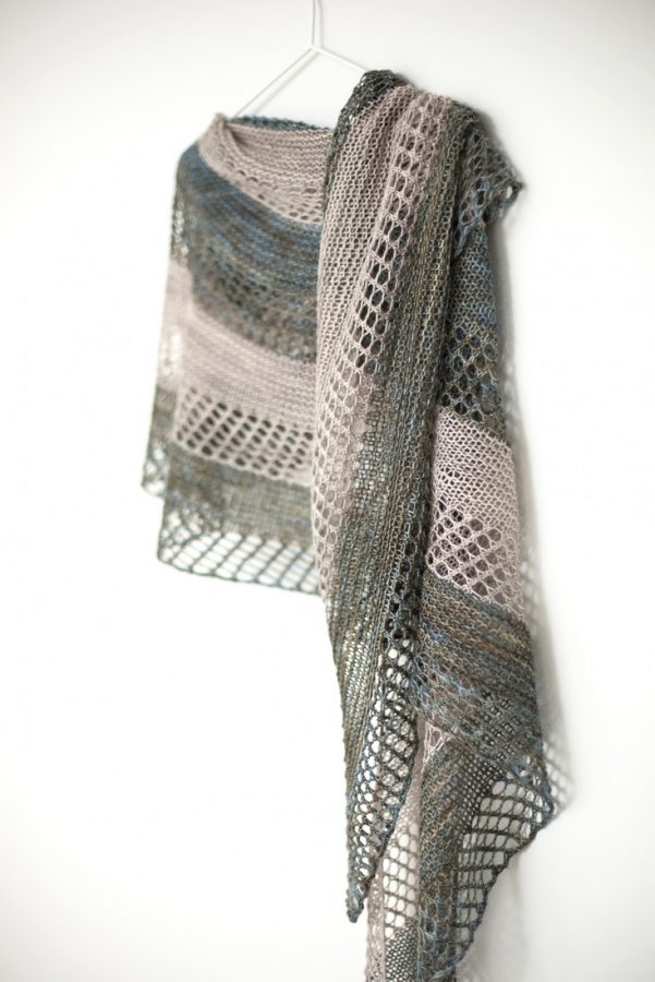 Stella shawl pattern from Woolenberry