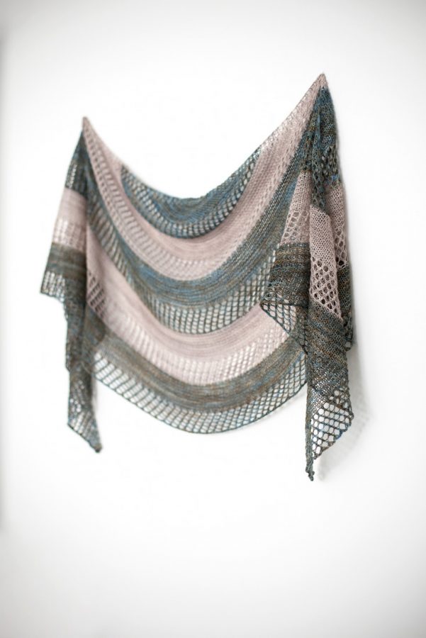 Stella shawl pattern from Woolenberry