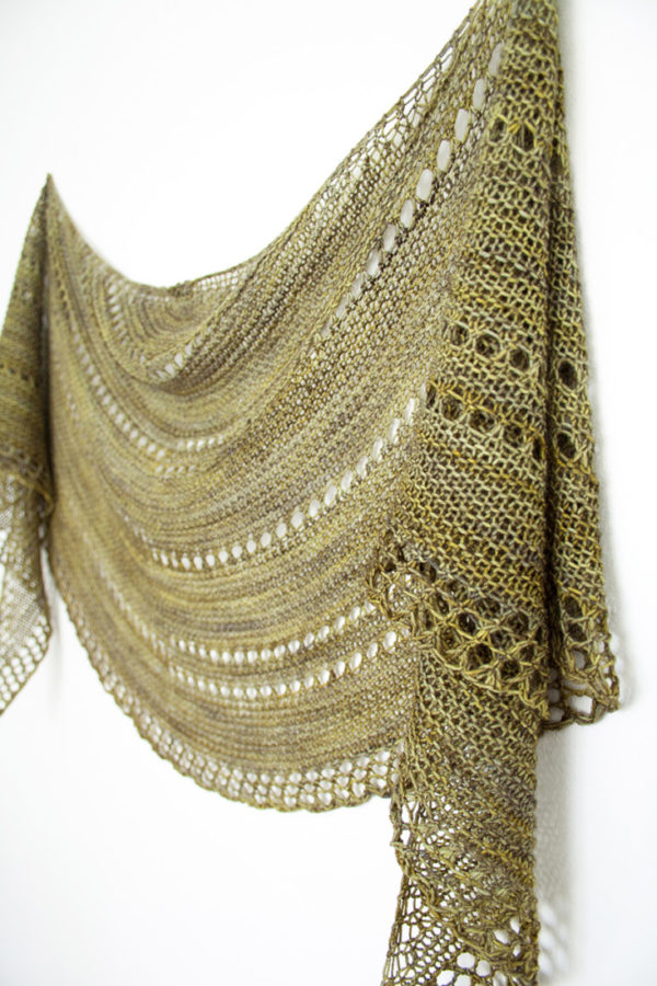Parasol one skein shawl pattern