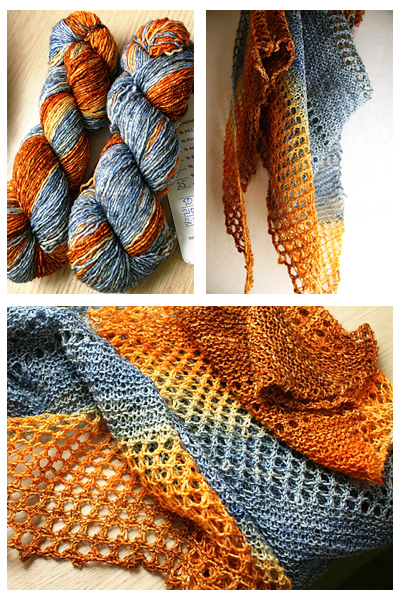 Project Love – Antarktis shawl (knitted by Darjuska on Ravelry)