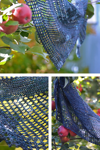 Project Love – Antarktis shawl (knitted by risukasa on Ravelry)