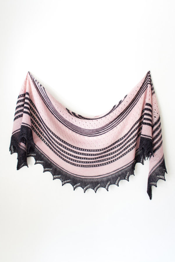 Daydreamer shawl pattern from Woolenberry