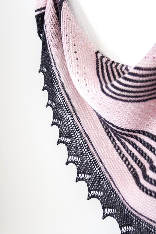 Daydreamer shawl pattern from Woolenberry