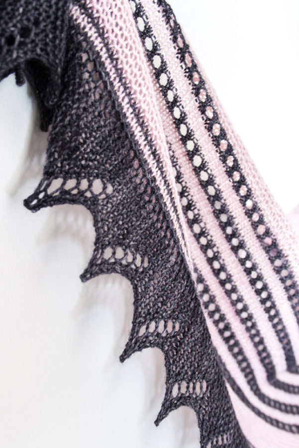 Daydreamer shawl pattern from Woolenberry