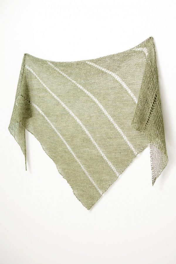 Desert Rain shawl pattern from Woolenberry