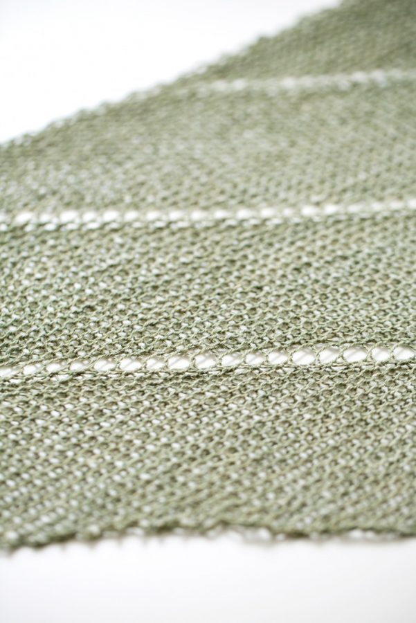 Desert Rain shawl pattern from Woolenberry