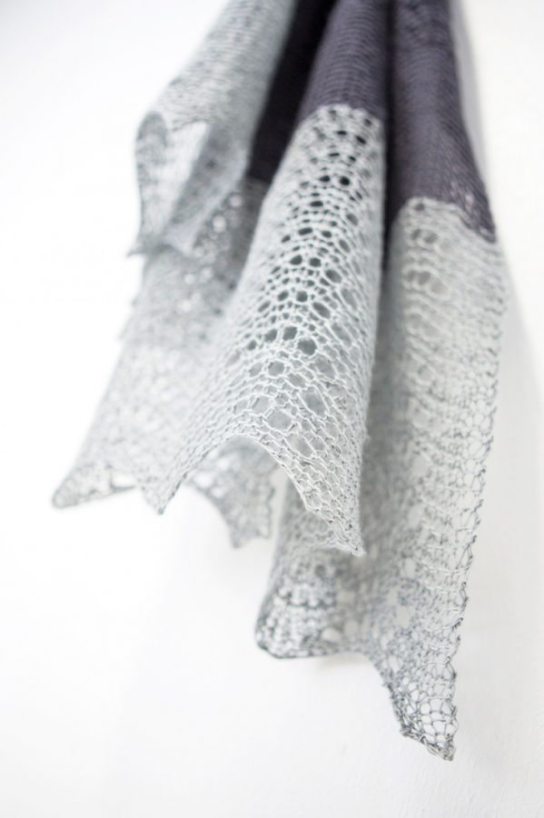 Starlight shawl pattern from Woolenberry