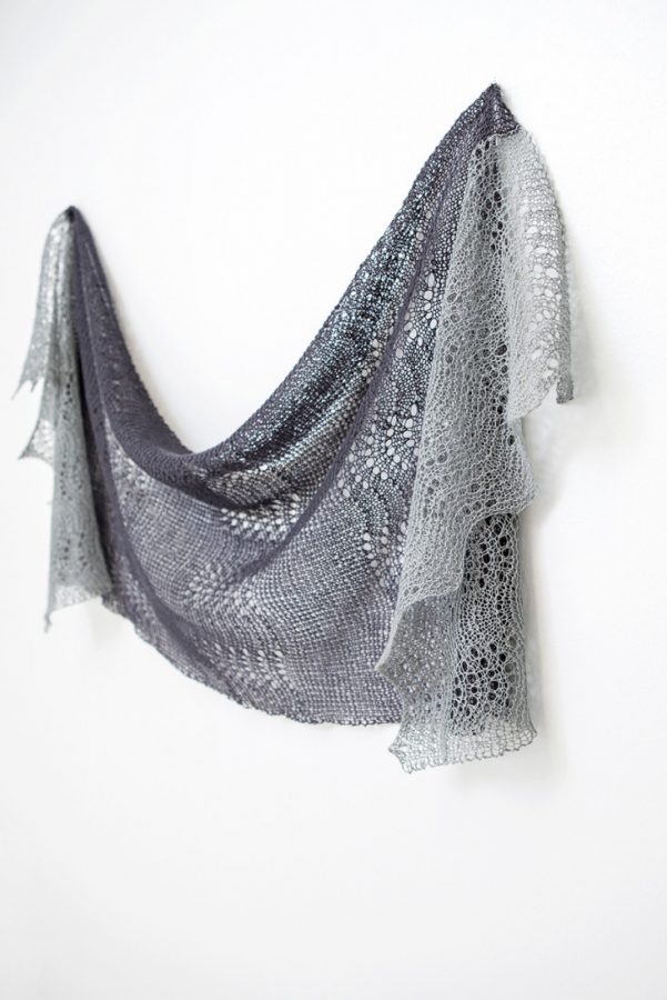 Starlight shawl pattern from Woolenberry