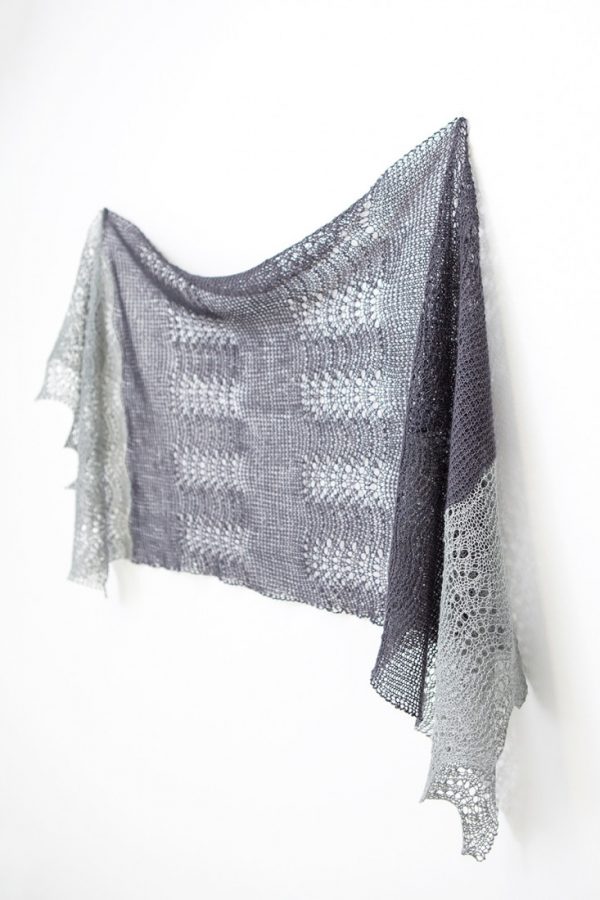 Starlight shawl pattern from Woolenberry