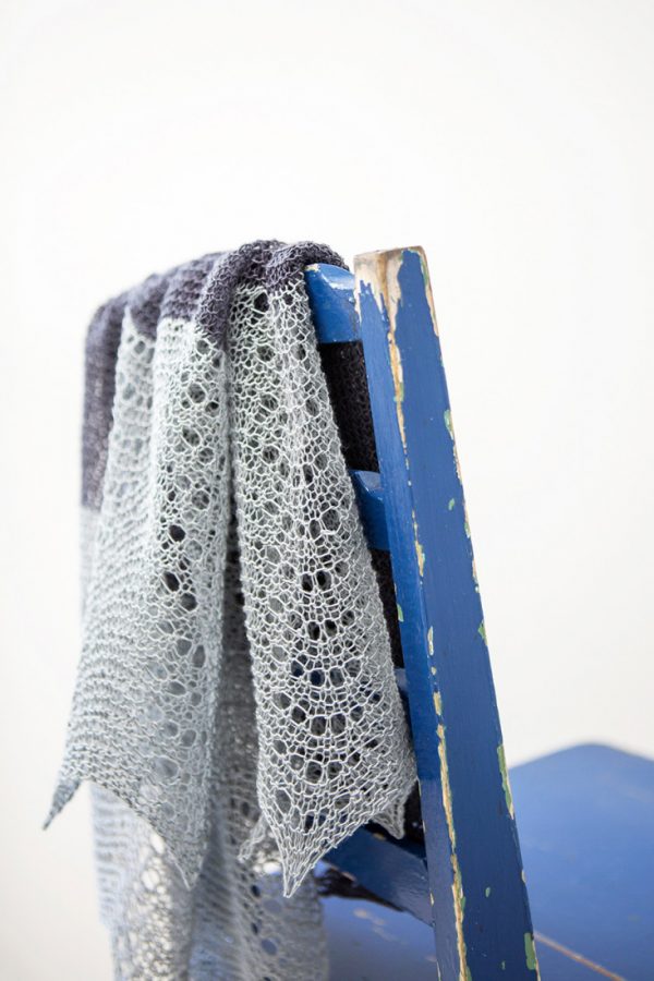 Starlight shawl pattern from Woolenberry