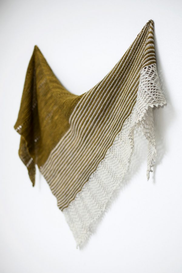 Spotlight shawl pattern from Woolenberry