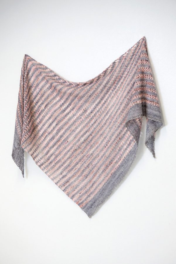 Moon Dust shawl pattern from Woolenberry