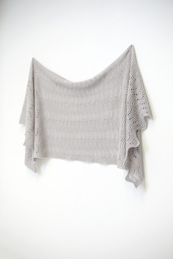 Winter Starlight shawl from Woolenberry