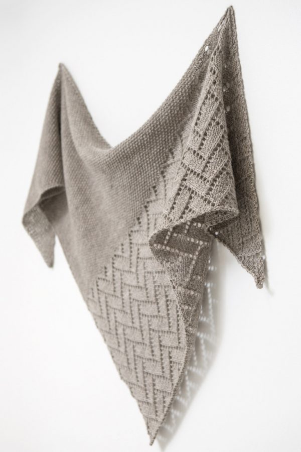 Bough shawl pattern from Woolenberry