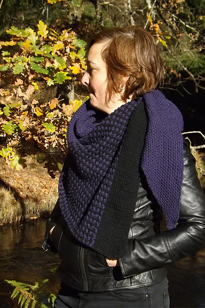 Project Love: Alchemy shawl from Woolenberry