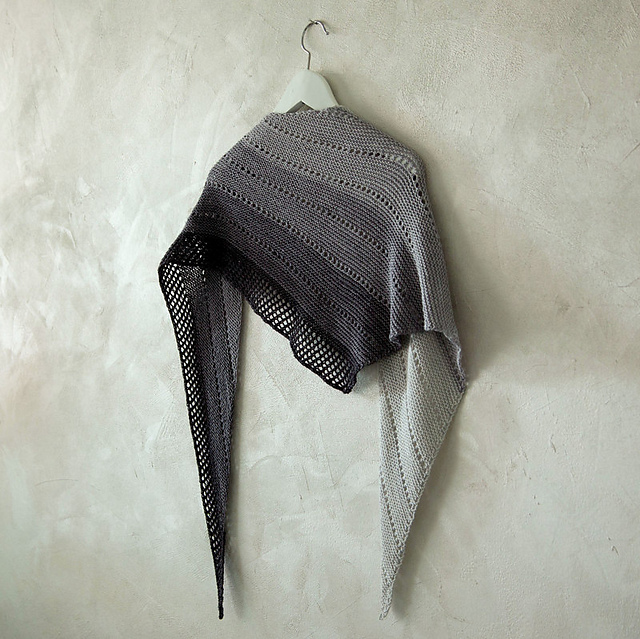 Project Love: Asterism shawl from Woolenberry