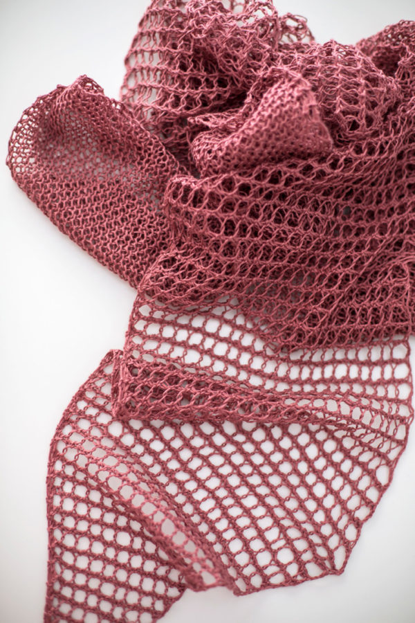 Daylight scarf pattern from Woolenberry