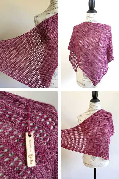 Herald shawl pattern from Woolenberry