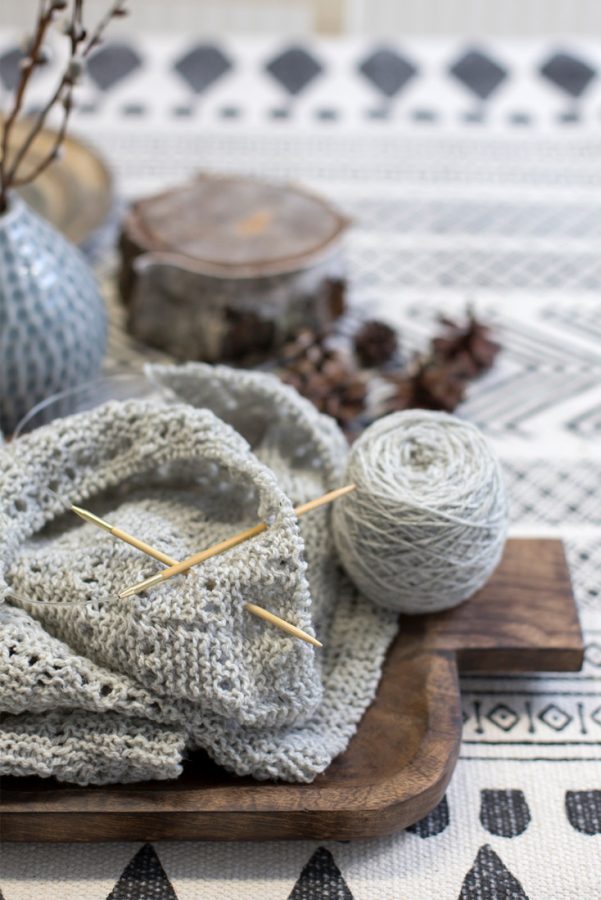 Comfort Zone shawl pattern from Woolenberry