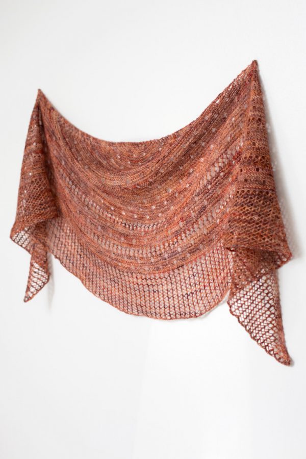 Drops of Joy shawl pattern from Woolenberry