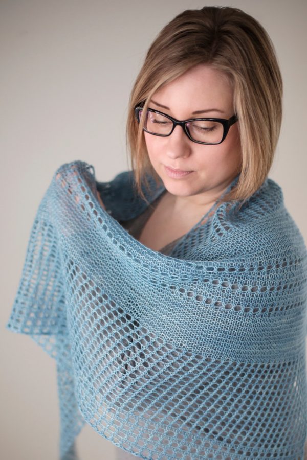 Antarktis shawl pattern from Woolenberry