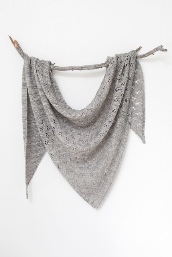 Seine shawl pattern from Woolenberry