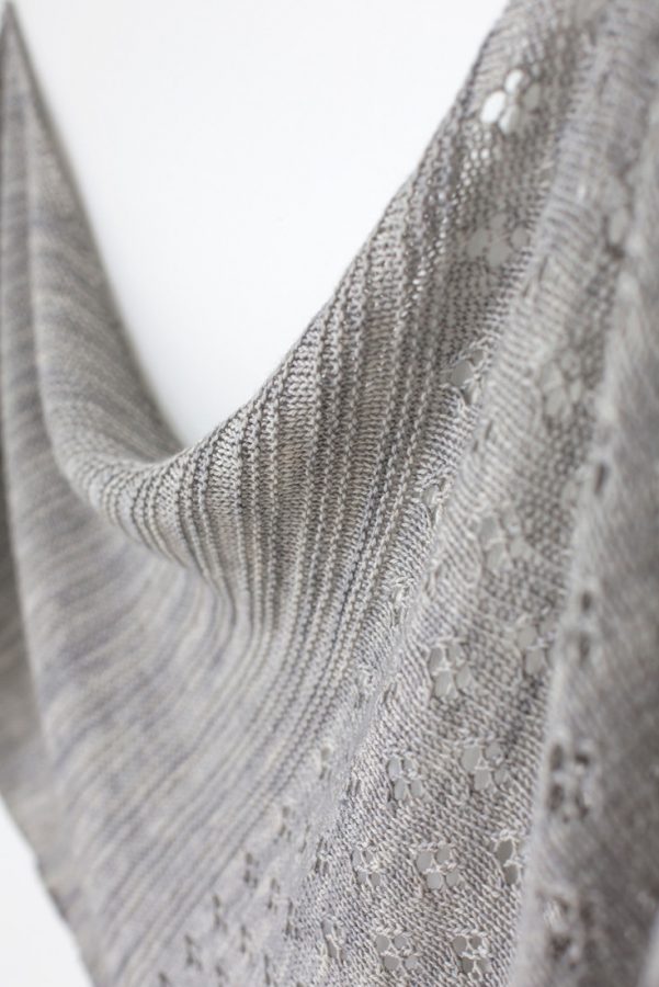 Seine shawl pattern from Woolenberry