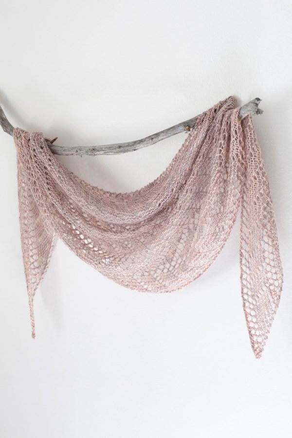 Railings shawl pattern from Woolenberry