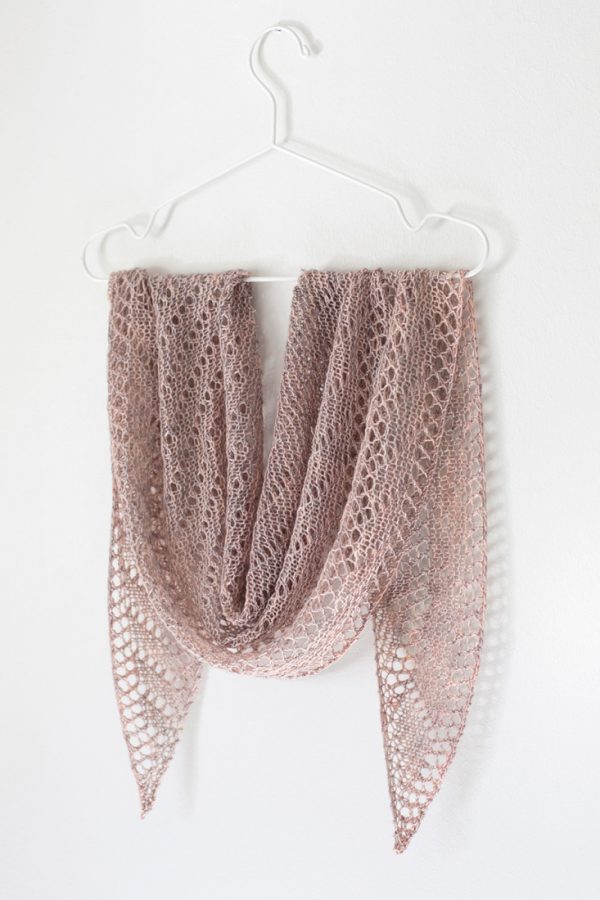 Railings shawl pattern from Woolenberry