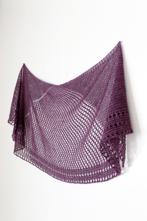 Cobblestone shawl pattern from Woolenberry.