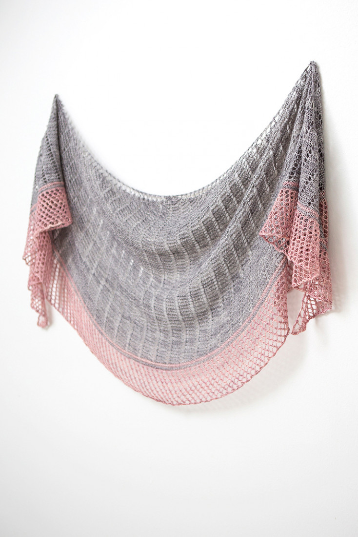 Lighthouse shawl pattern from Woolenberry