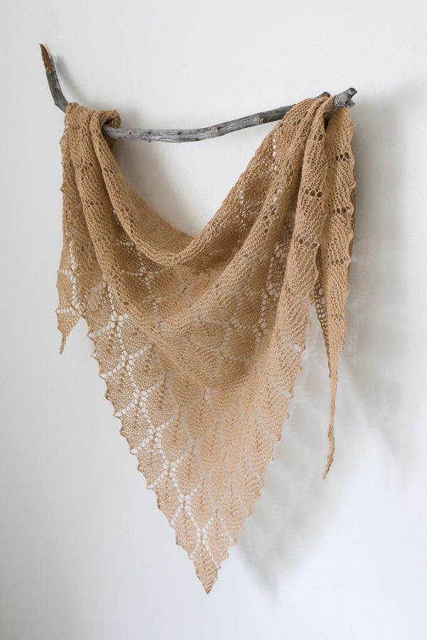 Spring Street shawl pattern from Woolenberry