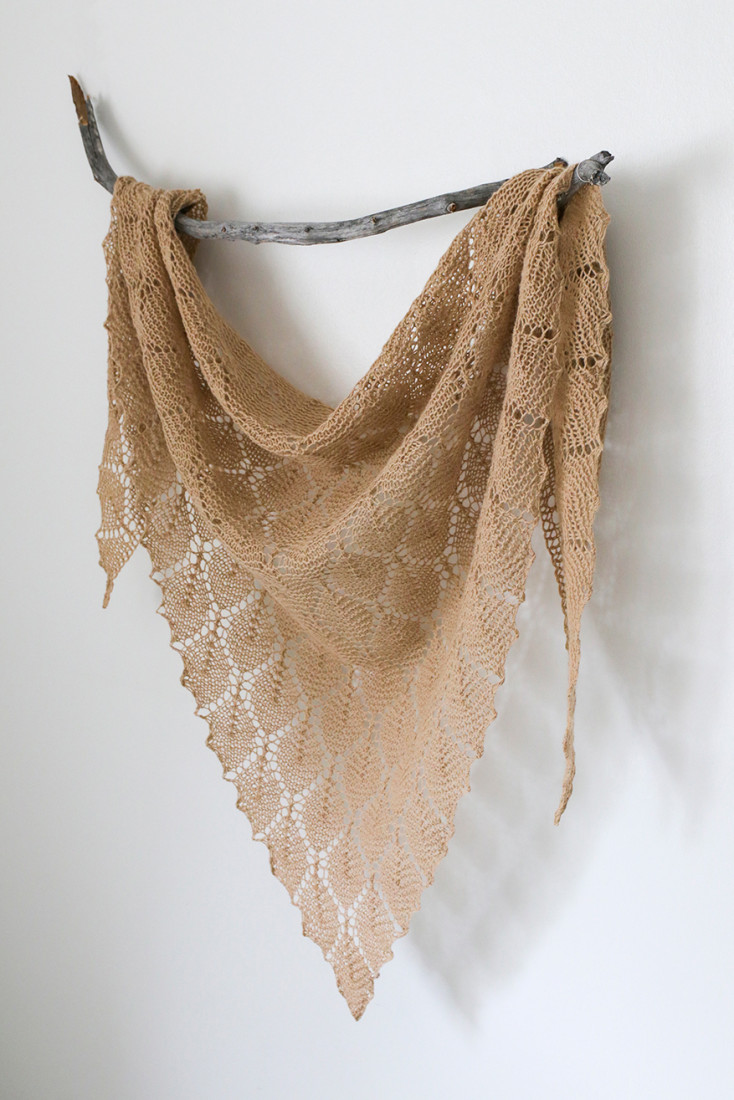 Spring Street shawl pattern from Woolenberry