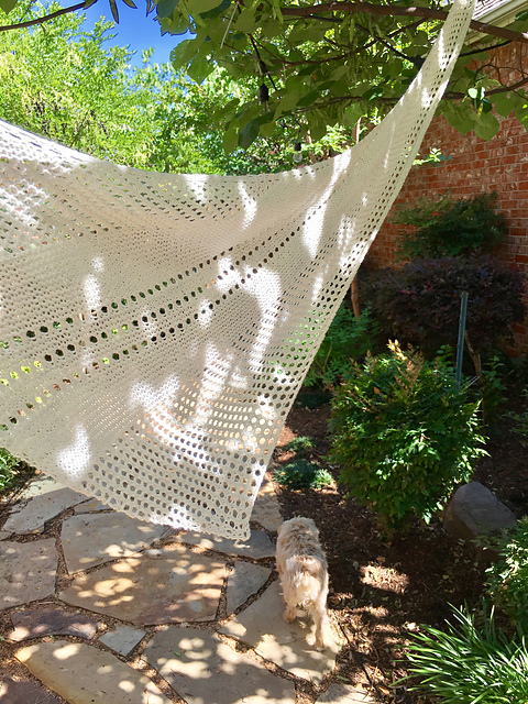 Project Love: Antarktis shawl from Woolenberry.