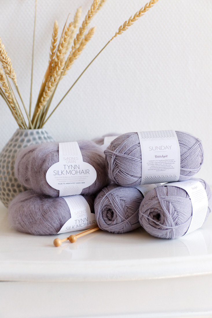 Yarn love: Sandnes Garn Sunday and Tynn Silk Mohair