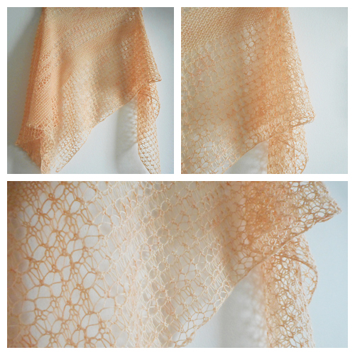 Wildheart shawl pattern from Woolenberry