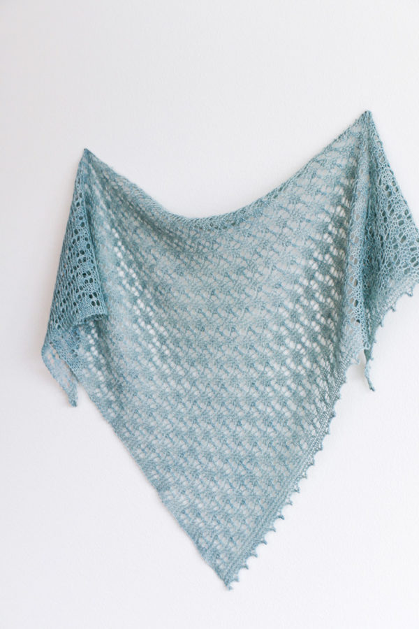 First Blooms shawl from Woolenberry.
