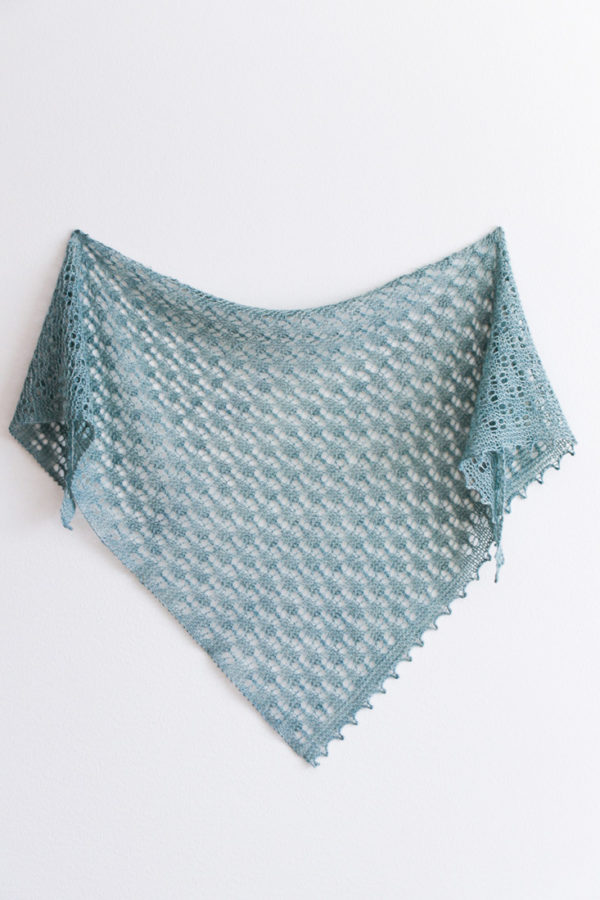 First Blooms shawl from Woolenberry.