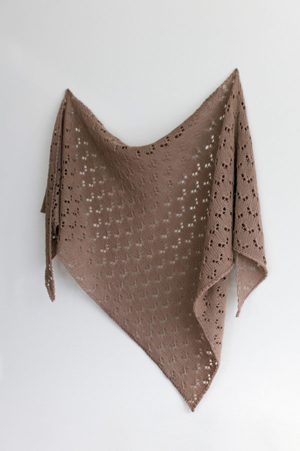 Flying South shawl pattern from Woolenberry