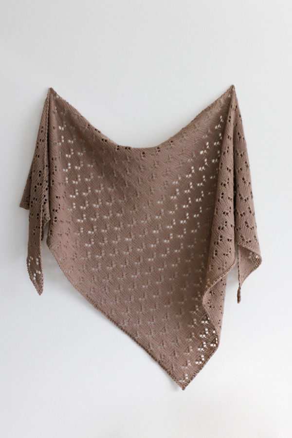 Flying South shawl pattern from Woolenberry