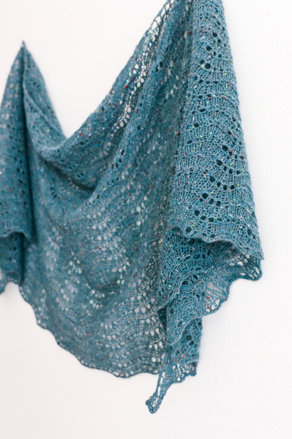 Baltic Sea shawl pattern from Woolenberry.