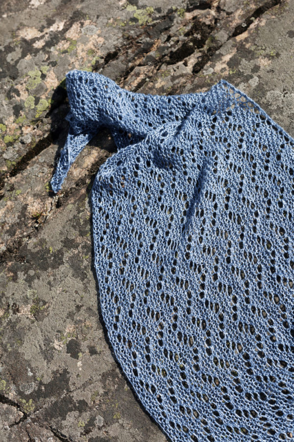 Cloud Gazing shawl pattern from Woolenberry