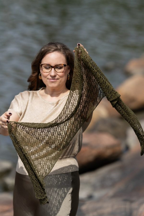 Field Notes – Small rectangle scarf knitting pattern