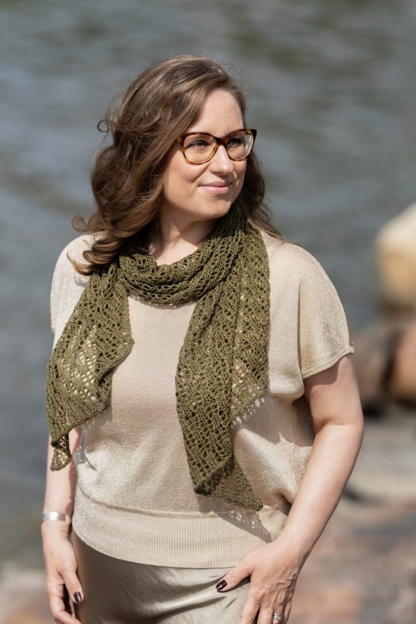 Field Notes – Small rectangle scarf knitting pattern