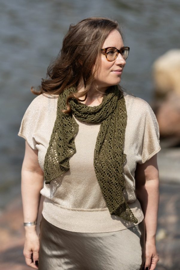 Field Notes – Small rectangle scarf knitting pattern